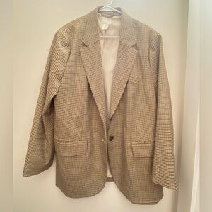 HnM houndstooth blazer. Worn once!